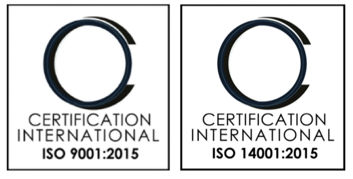 Standalone CI Certification Marks for ISO 9001:2015 and ISO 14001:2015
